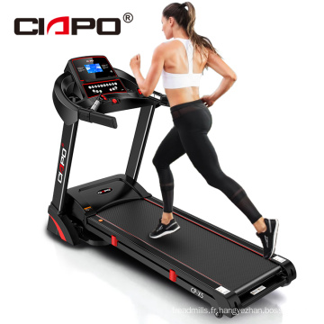 CIAPO Tapis roulant pliant Running Machine Fitness Equipment Machine de course sur tapis roulant